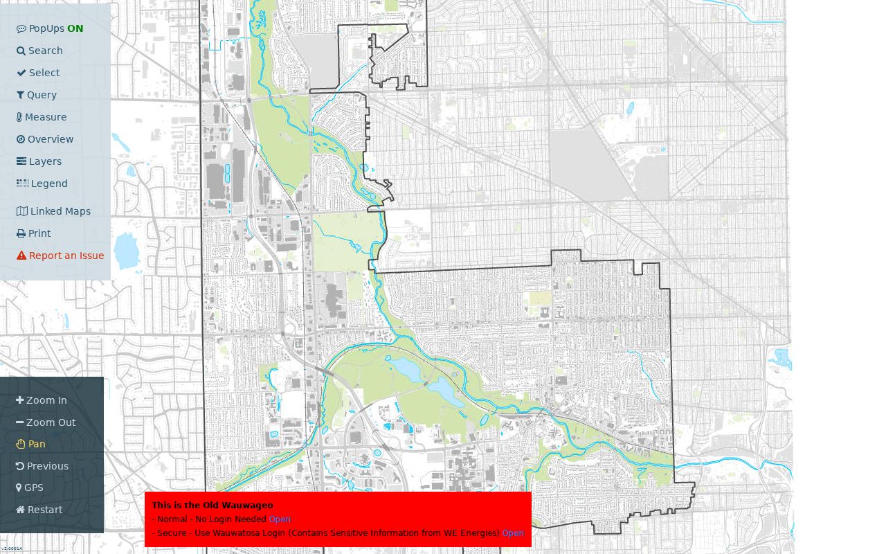 Wauwatosa residents directory: WAGEO parcel and municipal map viewer